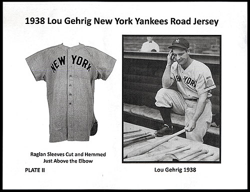 lou gehrig jersey